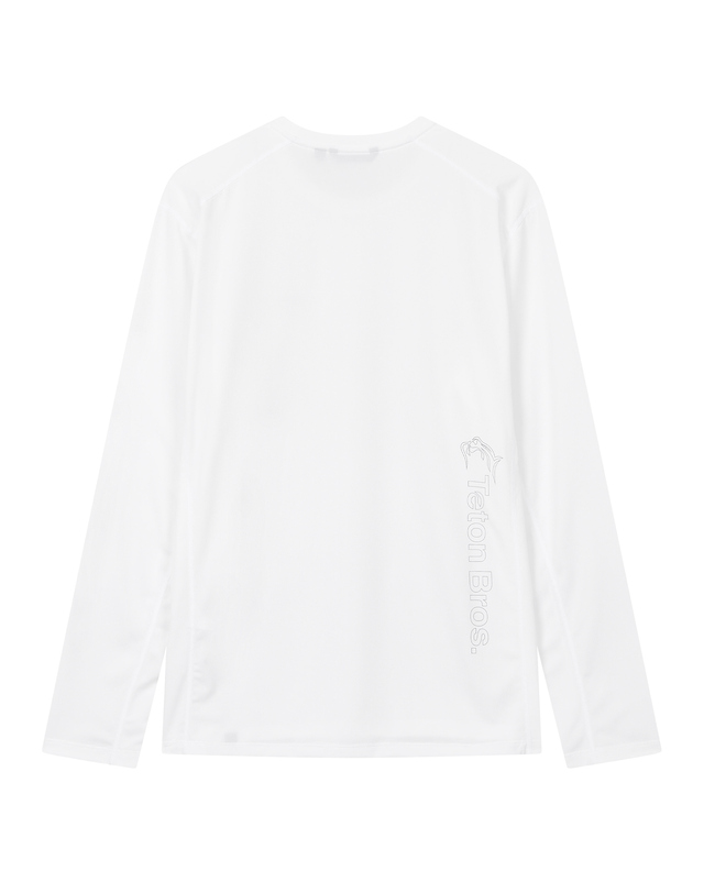 티톤 브로스 Delta Lake L/S Tee 흰색 착용컷