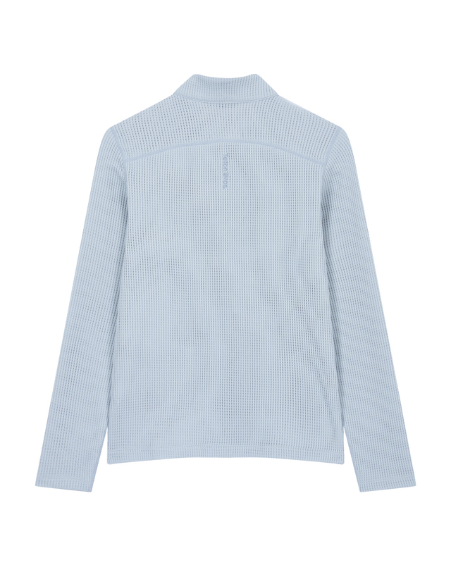 티톤 브로스 여성 Power Dry Mesh Zip Tee 실버 착용컷