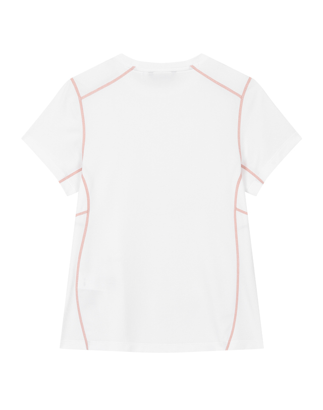 티톤 브로스 여성 Delta Lake S/S Tee 흰색 착용컷