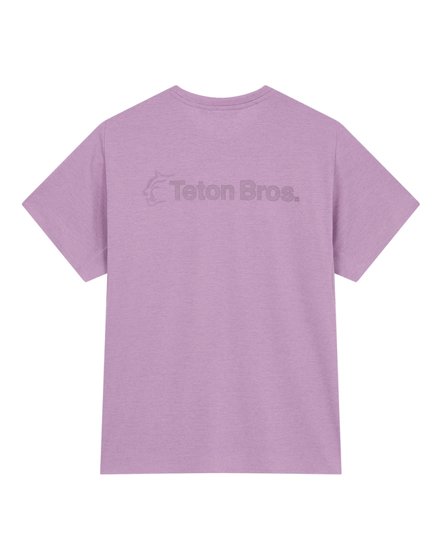 티톤 브로스 Carat S/S Round Tee 진한 핑크 착용컷