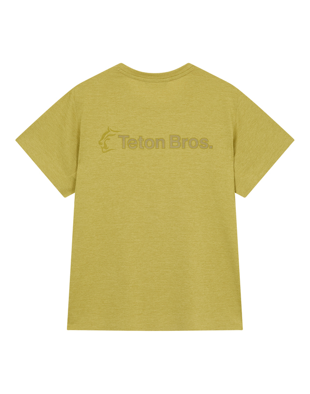 티톤 브로스 여성 Carat S/S Round Tee 연두 착용컷