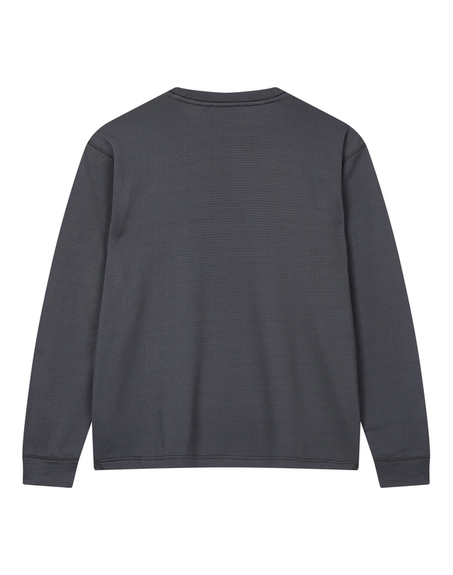 티톤 브로스 Stride Grid L/S TEE 그레이 착용컷
