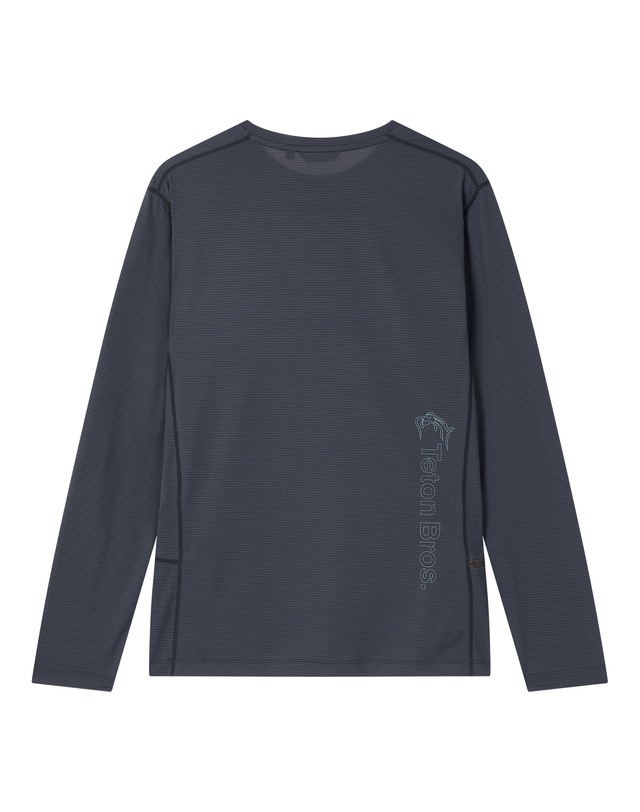 티톤 브로스 Airlight L/S Tee 차콜 그레이 착용컷