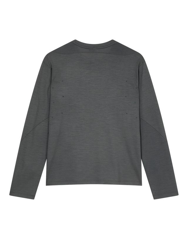 티톤 브로스 [Teton×JEONGLI] Silent Terrain Merino L/S Tee 차콜 그레이 상세
