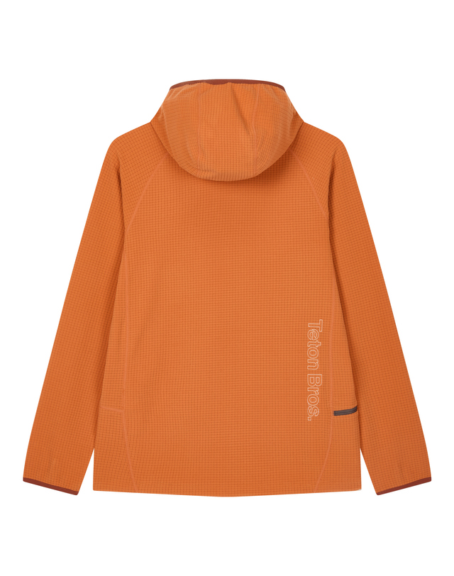 티톤 브로스 WS Power Grid L/S Hoodie 오렌지 상세