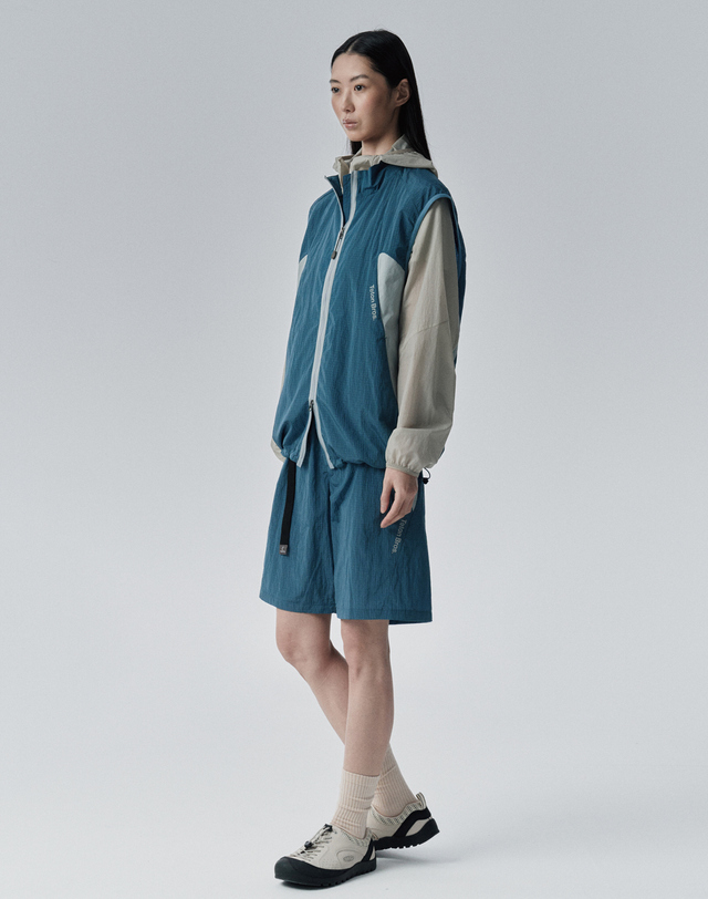티톤 브로스 Gridcore Vest 블루 착용컷
