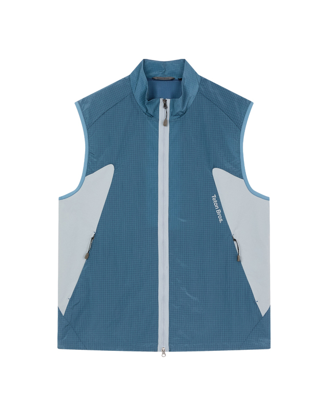 티톤 브로스 Gridcore Vest 블루 착용컷