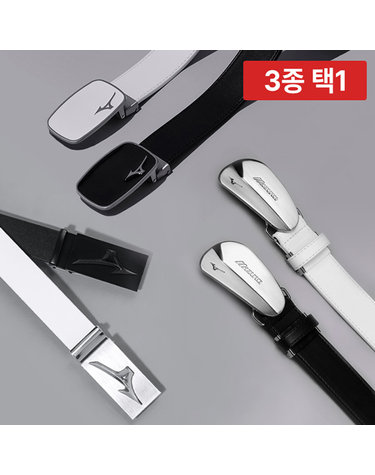 [1+1] 미즈노 RB 스타일 골프벨트 남성 캐주얼 허리띠 혁대 남성 캐주얼 허리띠 혁대 52MYK11 / 52MYK12 / 52MYK16