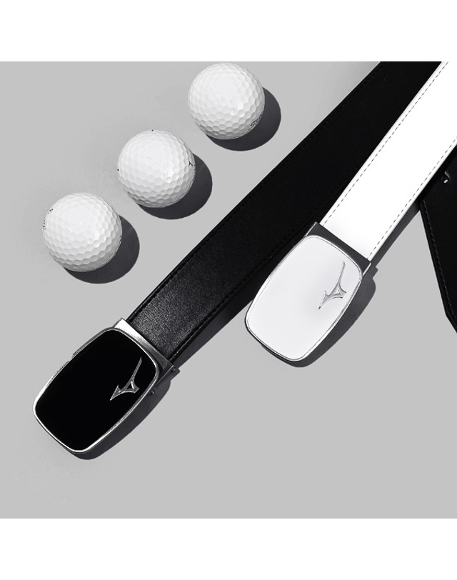미즈노 미즈노 RB 스타일 골프벨트 남성 캐주얼 허리띠 혁대 남성 캐주얼 허리띠 혁대 52MYK11 착용컷
