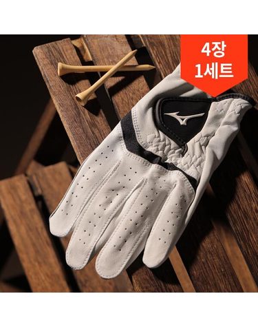4장1세트 미즈노 MZ 레더 양피 골프장갑 5MAML02001