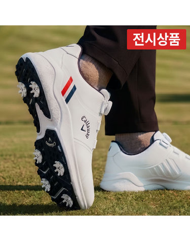 [전시] 캘러웨이 CG NEW 에어로스포츠 2.0 보아 남성 스파이크 골프화 38MNWA