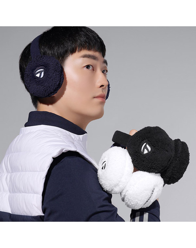 테일러메이드 테일러메이드 FW 겨울 방한 귀마개 귀도리 이어워머 착용컷