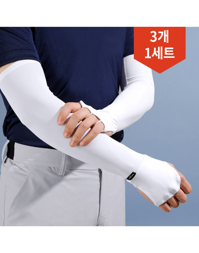 리카타 양팔 3세트/리카타 소프트 바인드 손등팔토시 착용컷