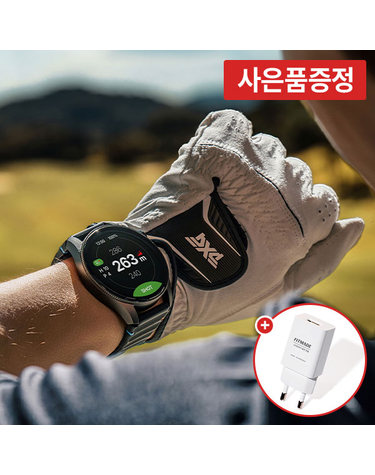 리카타 핏메이드 X 시계형 손목 골프 거리측정기 GPS 스마트 스포츠 워치+전용 충전기 증정