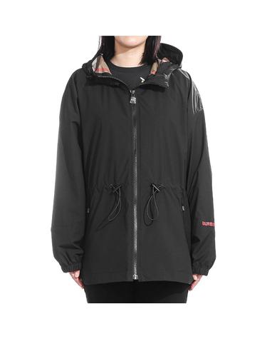 [버버리] 25SS (BIRLEY 8084258) 여성 드로스트링 후드 자켓