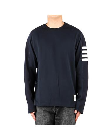 [톰브라운] 25SS (MJS245A 07323 415) 남성 사선완장 긴팔 티셔츠