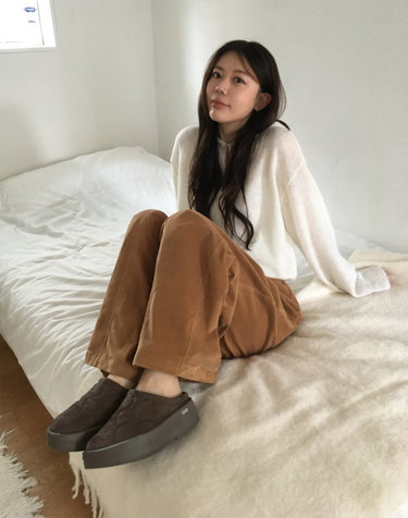 [Posh] 진한 브라운 여성 뮬