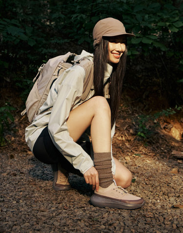 [OOmy] 베이지 여성 운동화