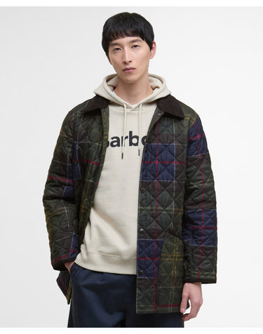 남성 클래식 타탄 Liddesdale 퀼팅자켓