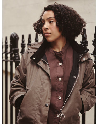 [BEST] [Barbour x Margaret Howell] 여성 올리브 Transport 자켓