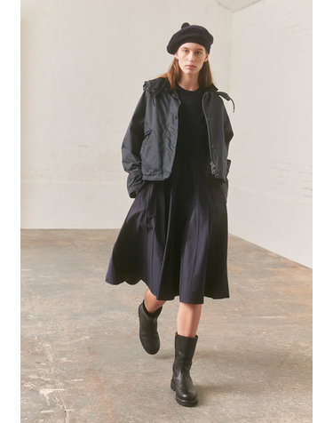 [Barbour x Margaret Howell] 여성 네이비 Transport 자켓