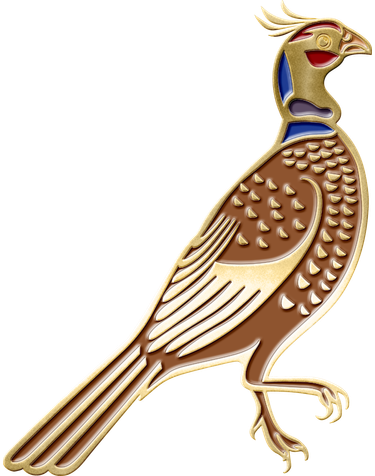 바버 Bird Pheasant 핀뱃지