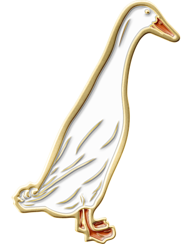 바버 Runner Duck 핀뱃지