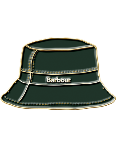 바버 Bucket Hat 핀뱃지
