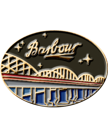 바버 멀티컬러 Bridge 핀뱃지