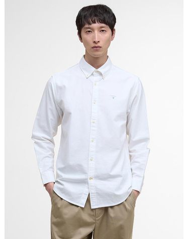 남성 화이트 Oxtown AF 셔츠