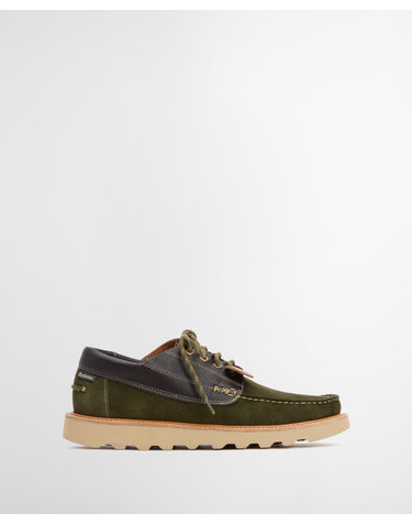 [Barbour X Wild Bunch] 남성 브라운 Southfield 모카신
