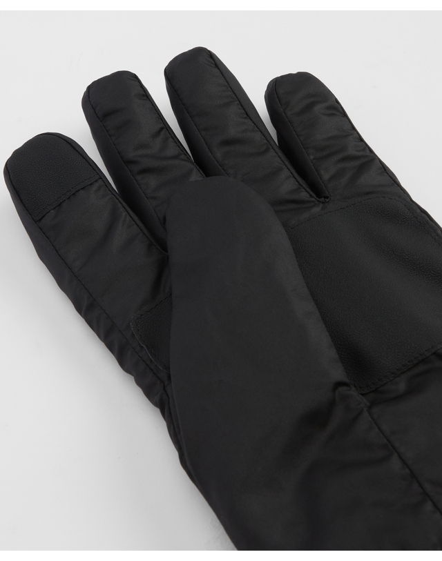 바버 남성 블랙 Harker Waterproof 장갑 착용컷