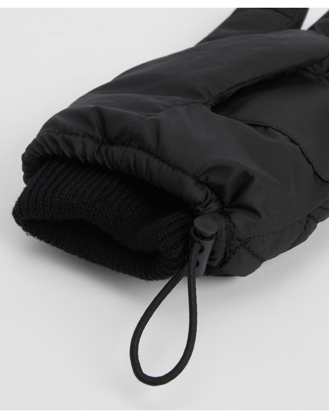 바버 남성 블랙 Harker Waterproof 장갑 착용컷