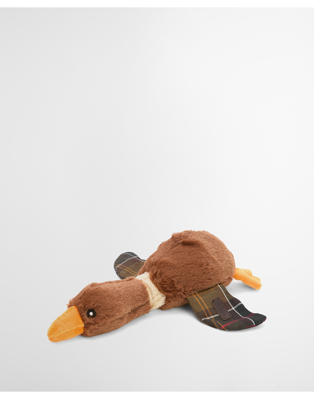 바버 도그 Flying Duck 토이 브라운 착용컷