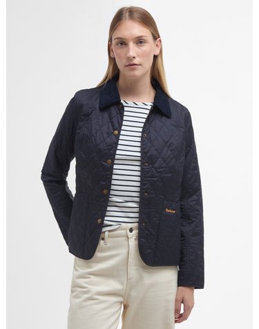 여성 네이비 Summer Liddesdale 퀼팅 자켓