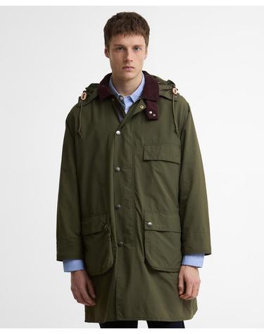 [Barbour x Paul Smith] 남성 올리브 캐주얼 파카