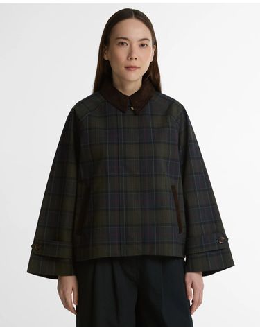 여성 네이비 Sandra 샤워프루프 자켓