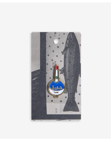 [Barbour x Paul Smith] 남여공용 화이트 핀뱃지