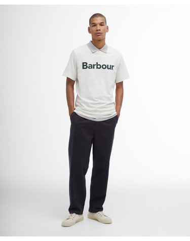 남성 네이비 Washed Stretch Twill 릴렉스핏 팬츠