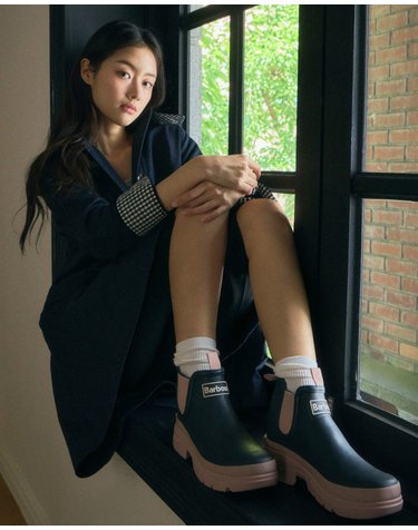 여성 그레이 Nimbus 레인부츠