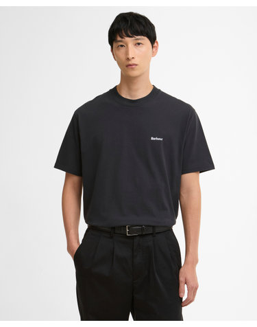남성 블랙 Dalton Logo OS 티셔츠