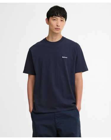 남성 네이비 Dalton Logo OS 티셔츠