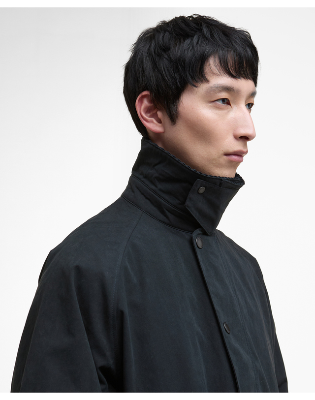바버 남여공용 네이비 OS Transport 캐주얼 자켓 상세