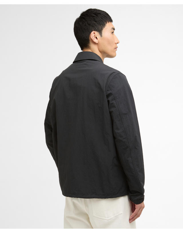 바버 남성 블랙 B.Intl Coach 캐주얼 자켓 착용컷