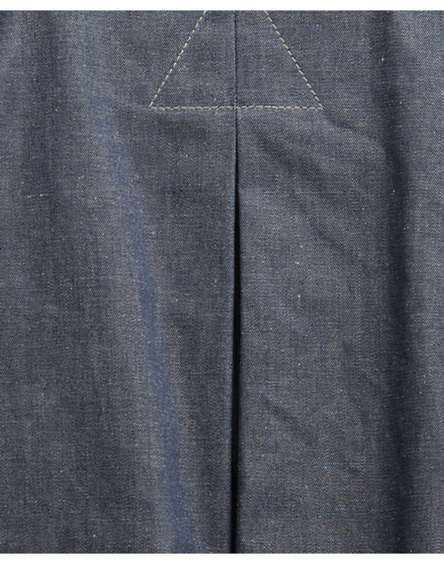 바버 [이서경착용] 여성 다크블루 Freckleton Denim 캐주얼 자켓 진한 블루 상세
