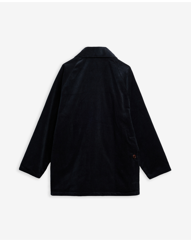 바버 [Barbour x Paul Smith] 남성 네이비 코듀로이 Beaufort 캐주얼 자켓 상세