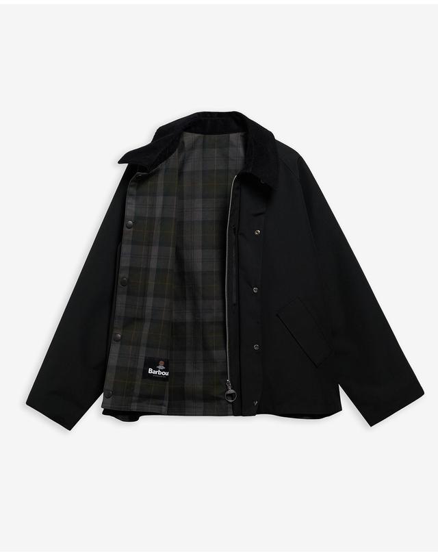 바버 남여공용 블랙 OS 리버시블 Overdyed Transport 캐주얼 자켓 상세
