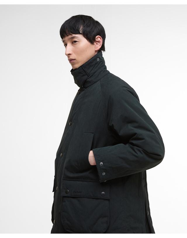바버 남여공용 블랙 패디드 Rollback OS Bedale 자켓 상세