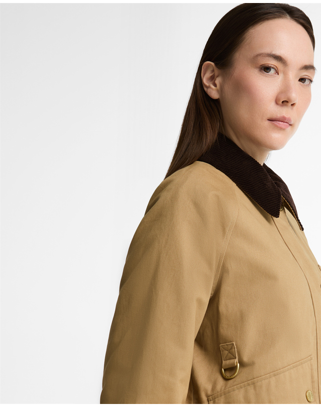 바버 여성 베이지 Daphne 캐주얼 자켓 진한 베이지 상세