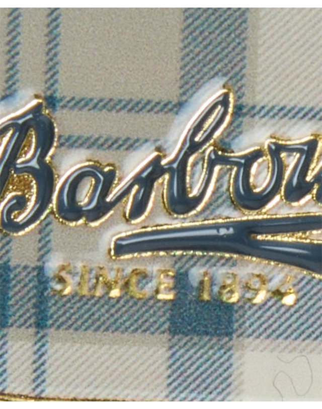 바버 바버 Dress Tartan 핀뱃지 MULTI COLOR 착용컷
